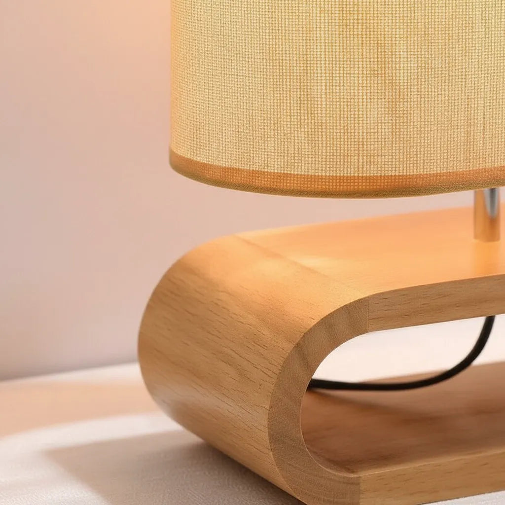 Lampe de Chevet Bois