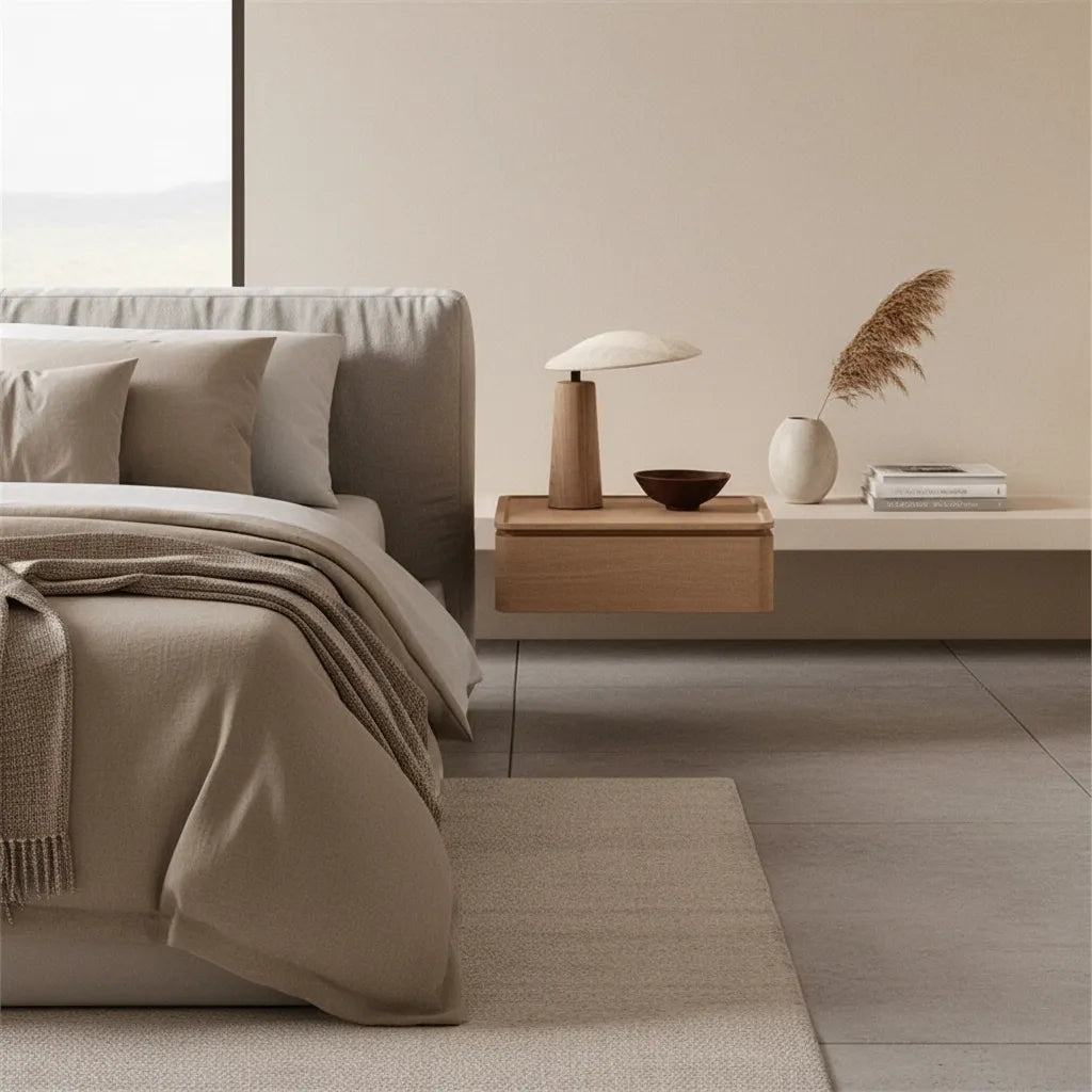 Lampe de Chevet Bois Design