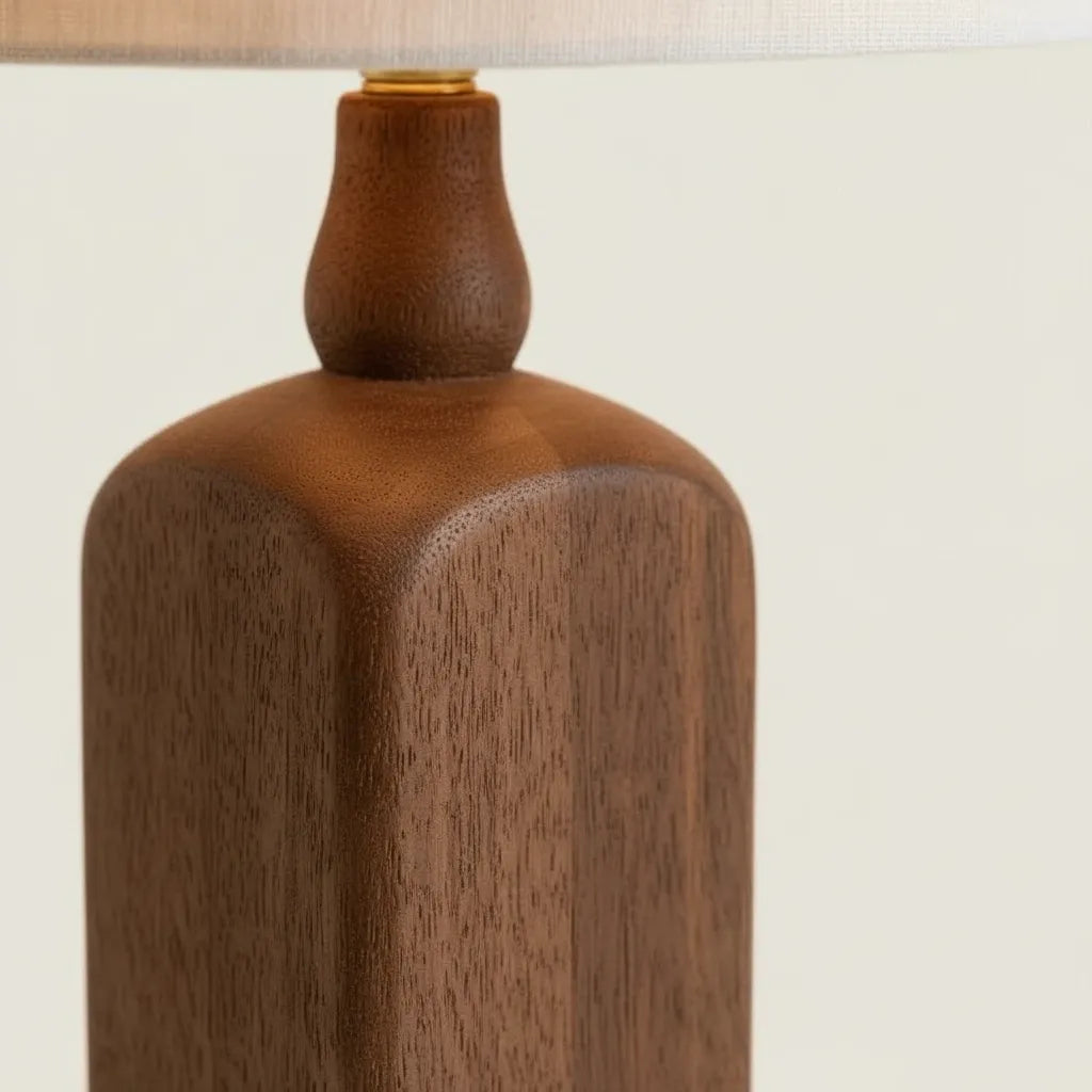 Lampe de Chevet Bois Naturel