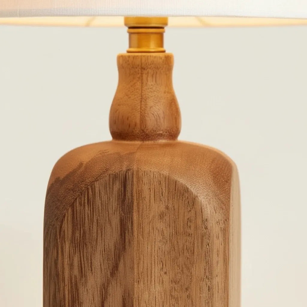 Lampe de Chevet Bois Naturel