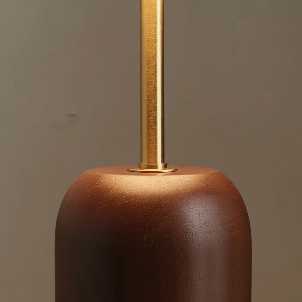 Lampe de Chevet Bois Vintage