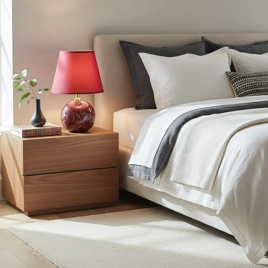 Lampe de Chevet Bordeaux