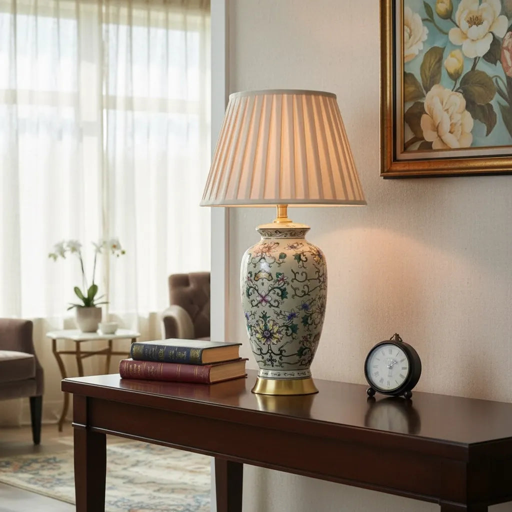 Lampe de Chevet Céramique Vintage