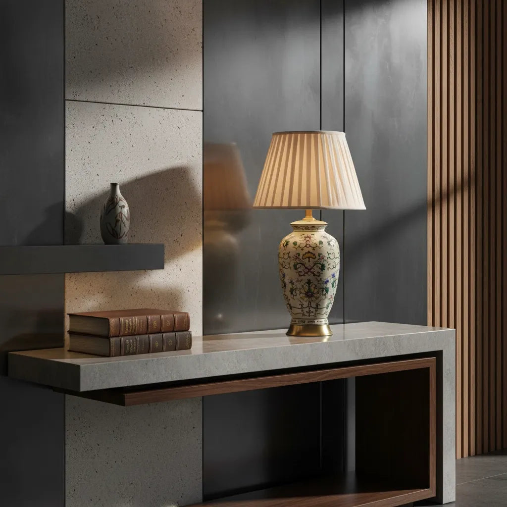 Lampe de Chevet Céramique Vintage