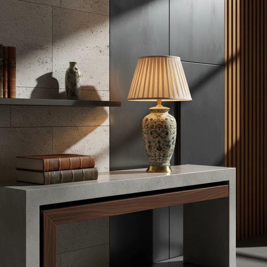 Lampe de Chevet Céramique Vintage