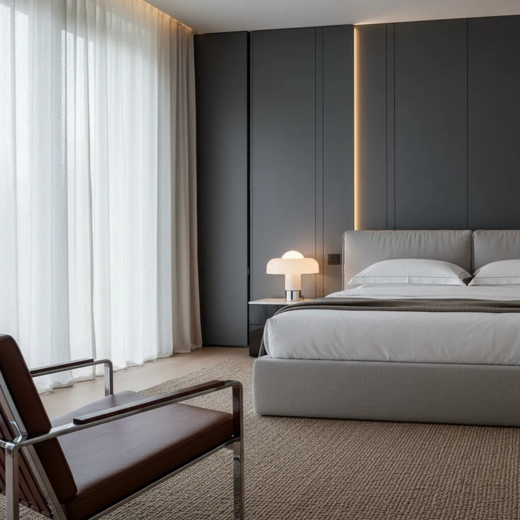 Lampe de Chevet Champignon Design