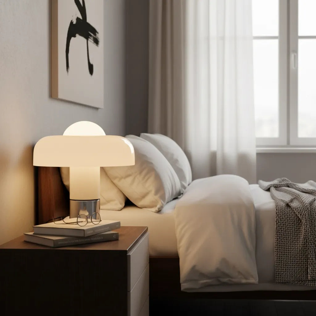 Lampe de Chevet Champignon Design