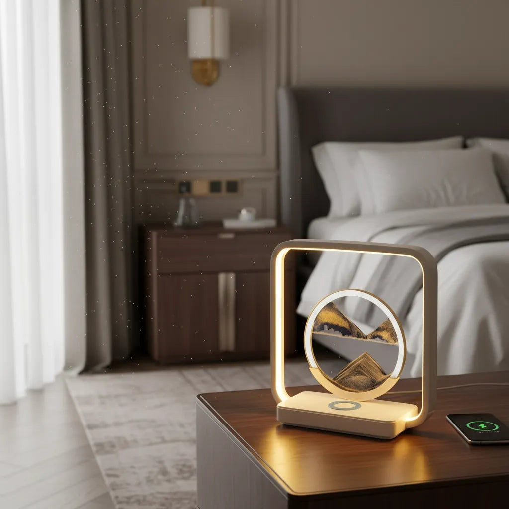 Lampe de Chevet Chargeur Induction