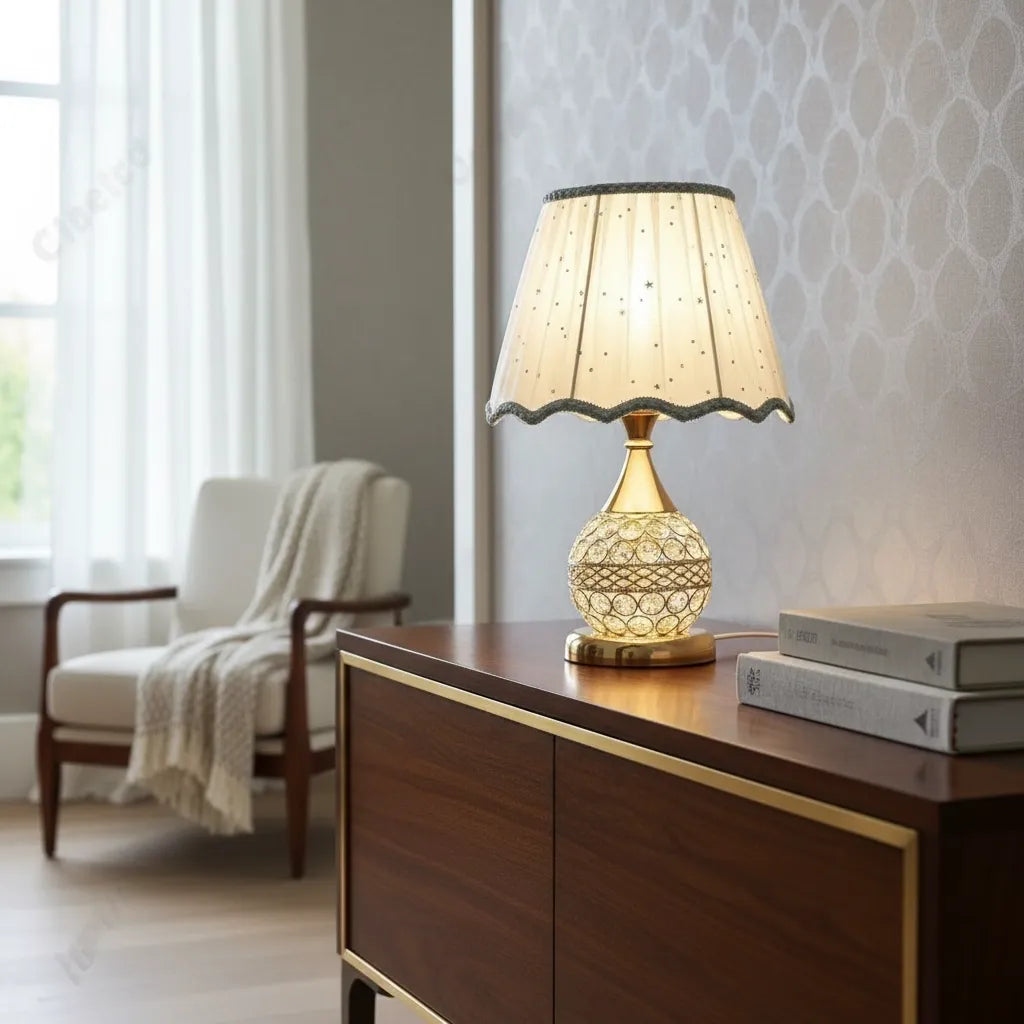 Lampe de Chevet Cristal