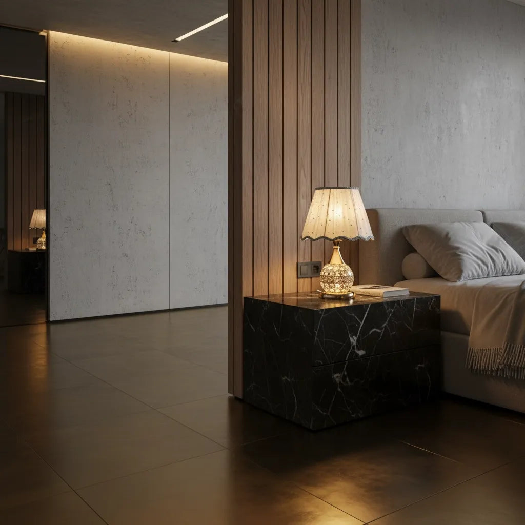 Lampe de Chevet Cristal