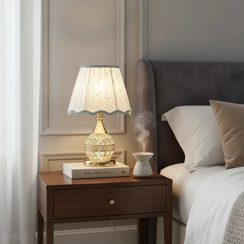 Lampe de Chevet Cristal