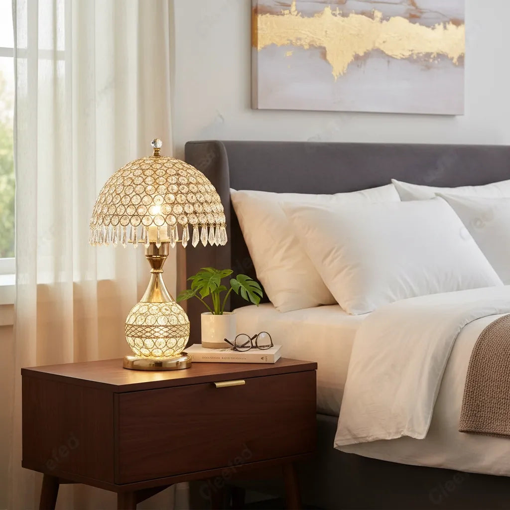Lampe de Chevet Cristal