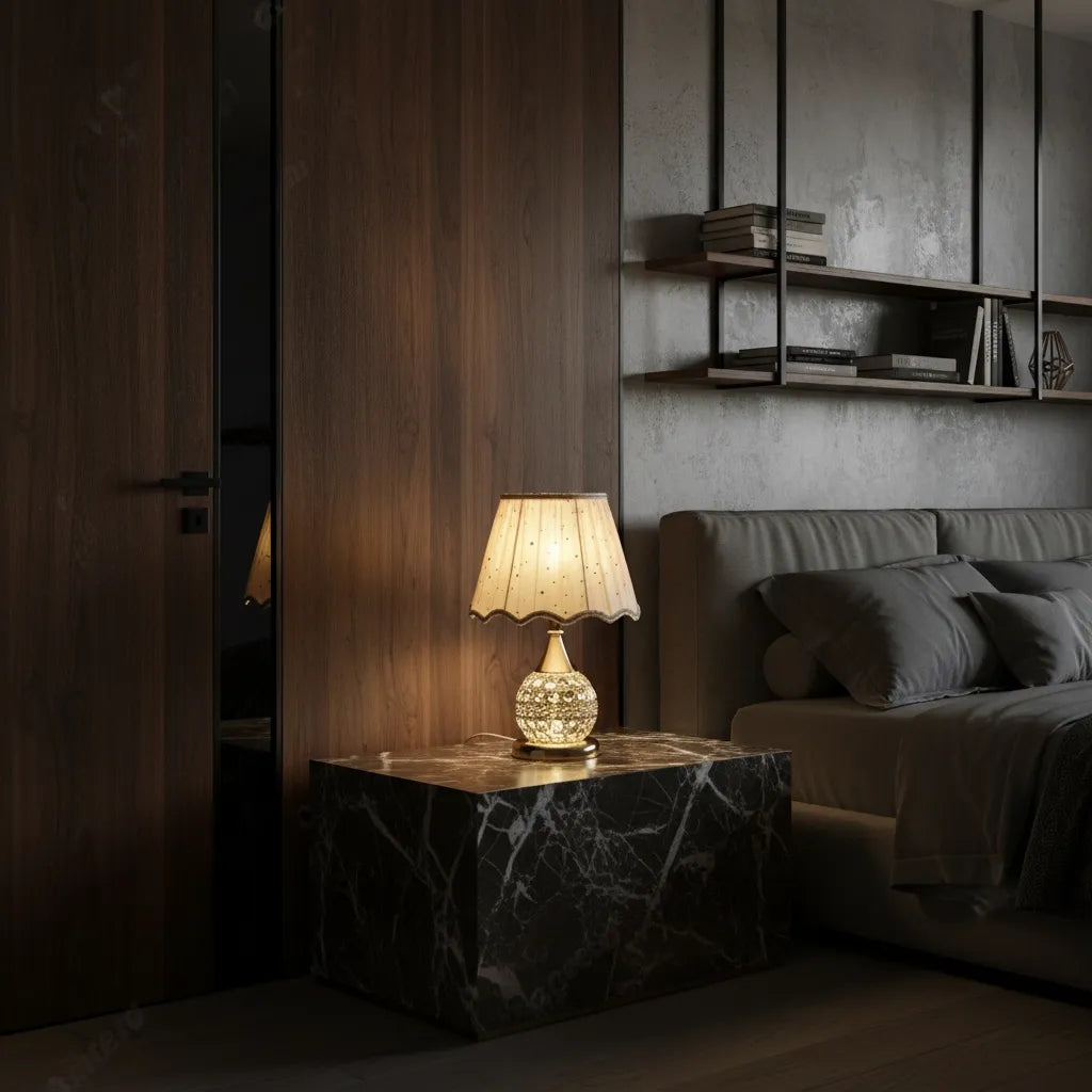 Lampe de Chevet Cristal