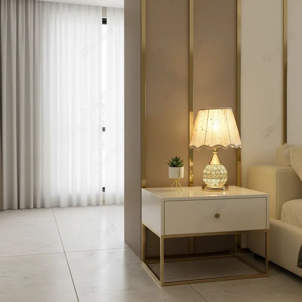 Lampe de Chevet Cristal