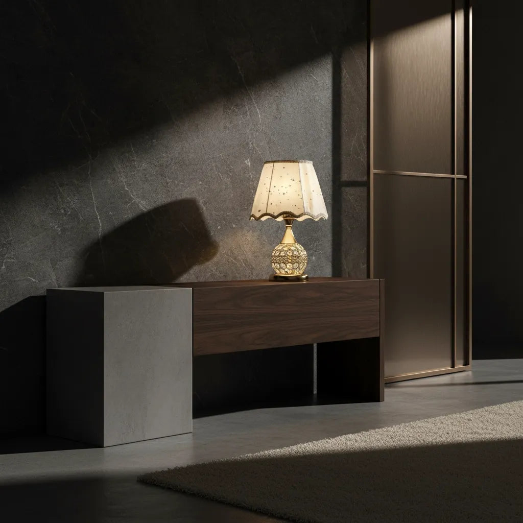 Lampe de Chevet Cristal