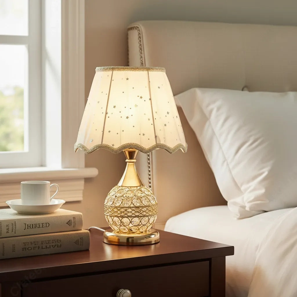 Lampe de Chevet Cristal