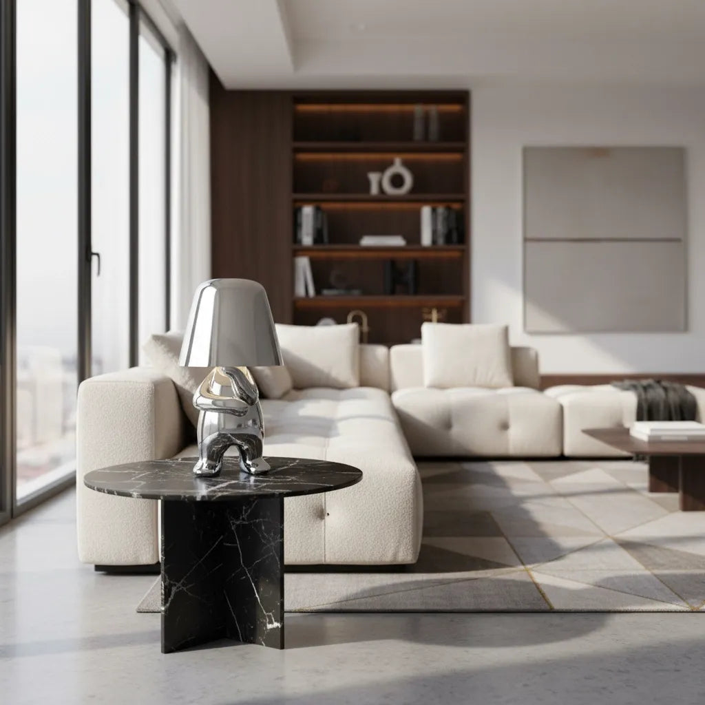 Lampe de Chevet Dorée Originale