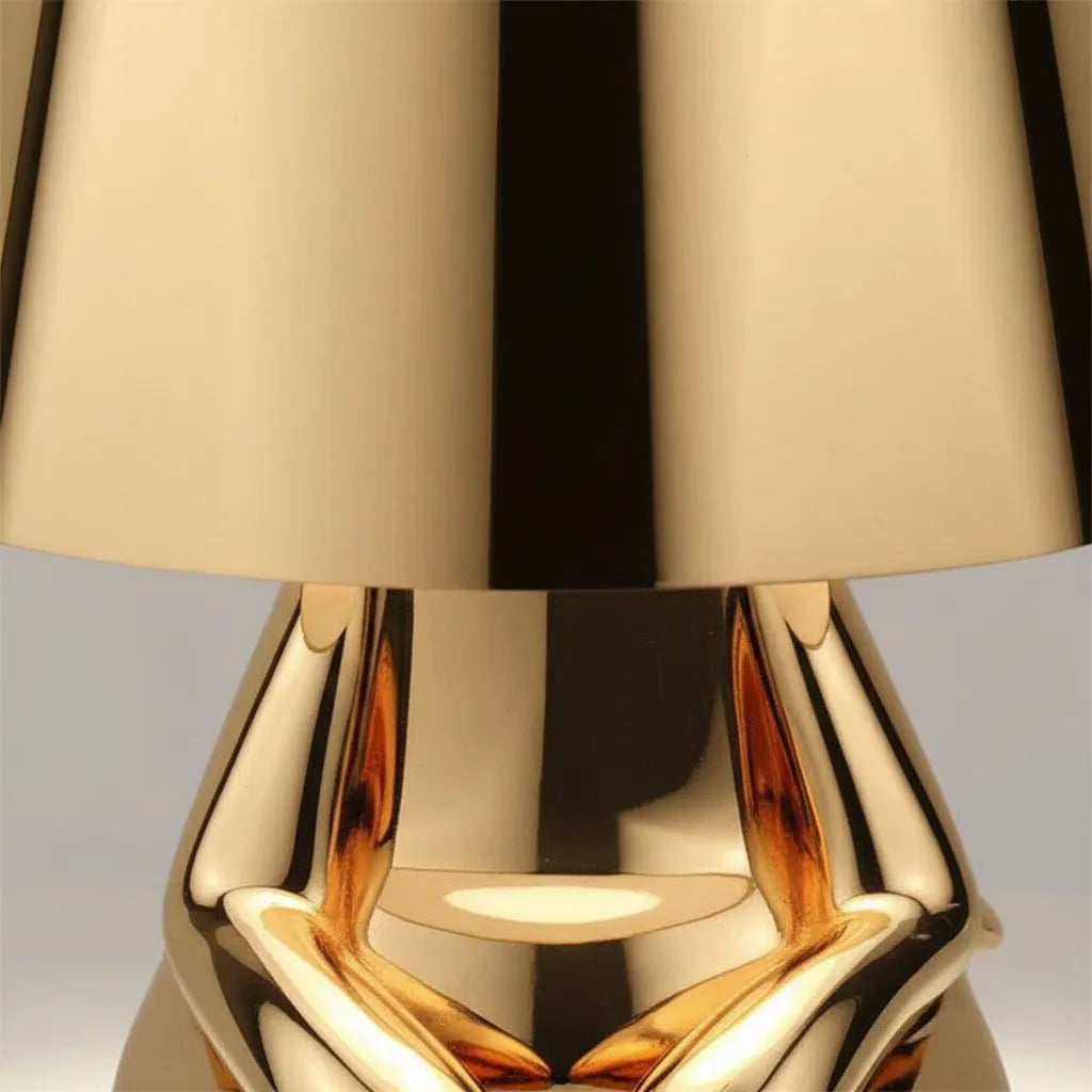 Lampe de Chevet Dorée Originale