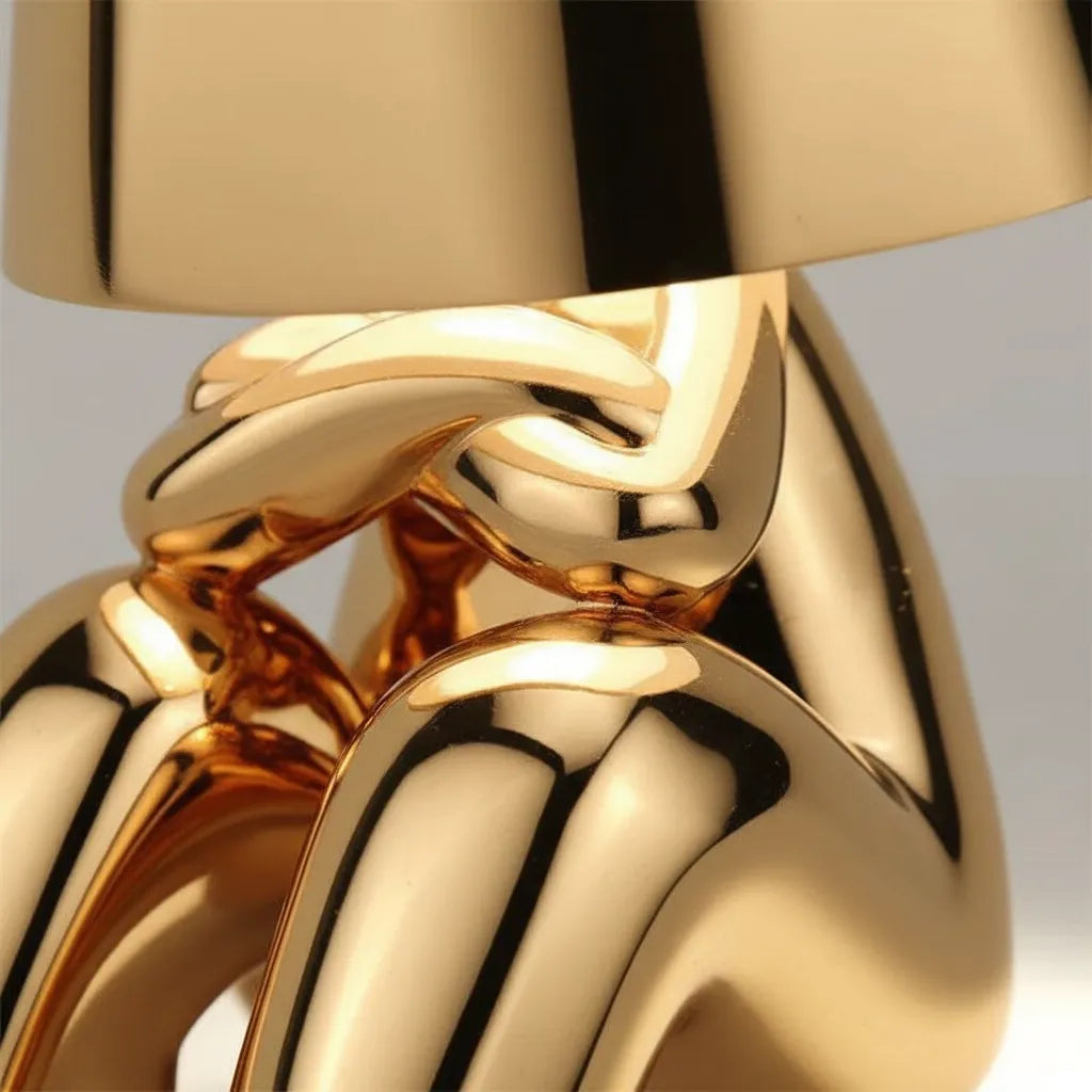 Lampe de Chevet Dorée Originale