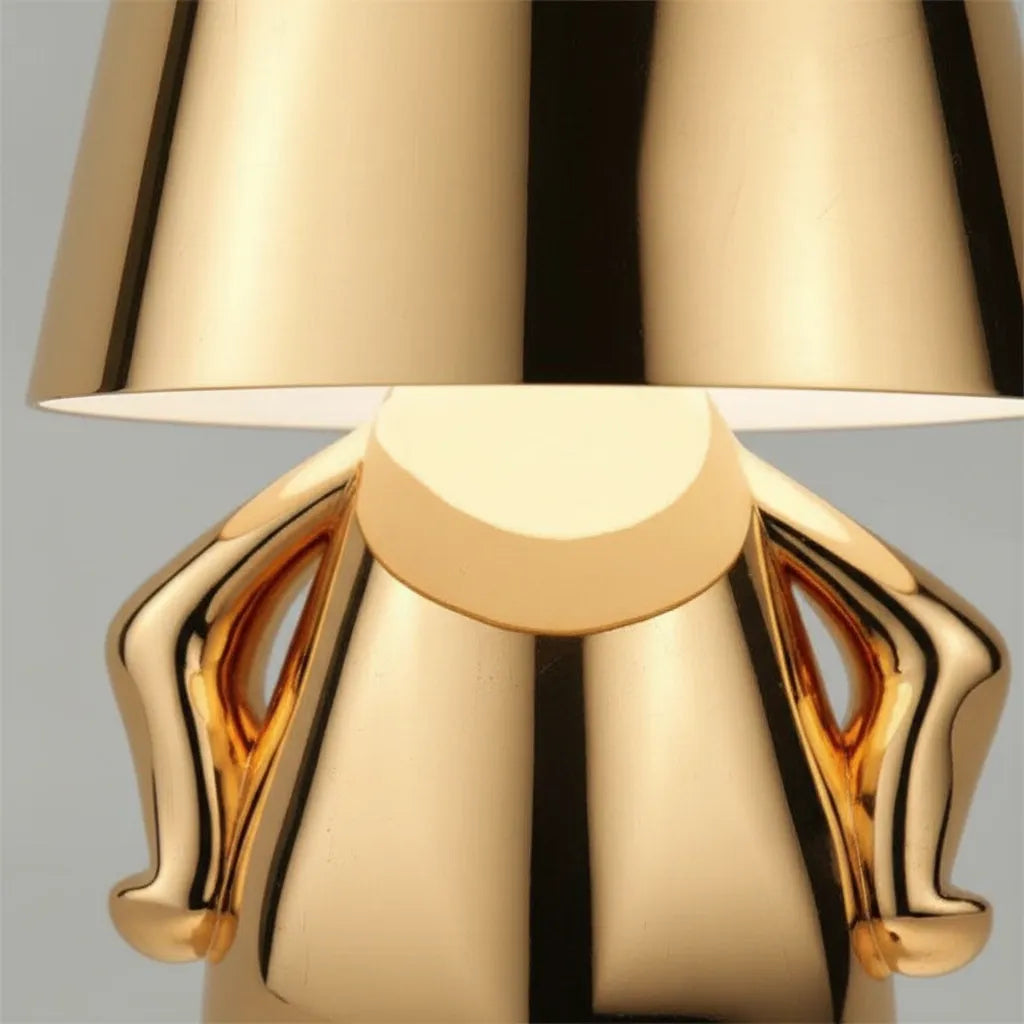 Lampe de Chevet Dorée Originale