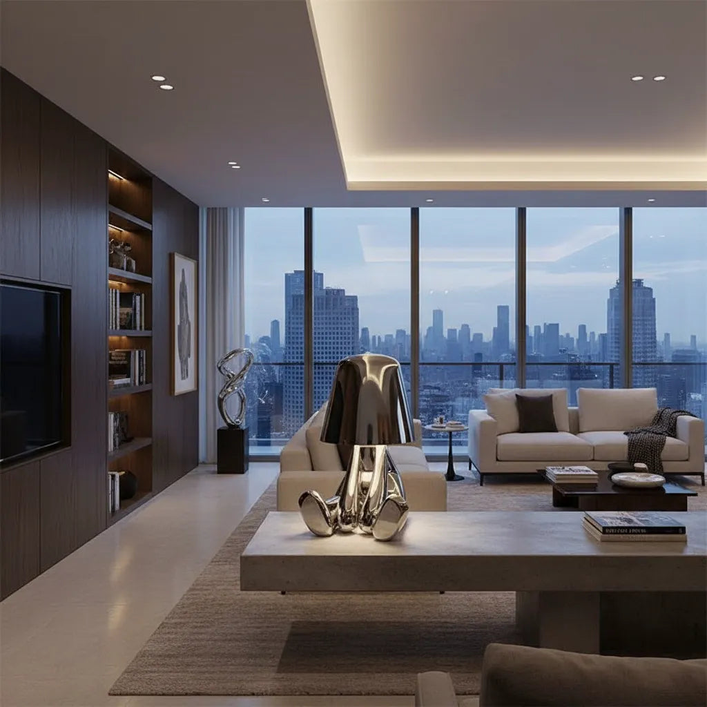 Lampe de Chevet Dorée Originale