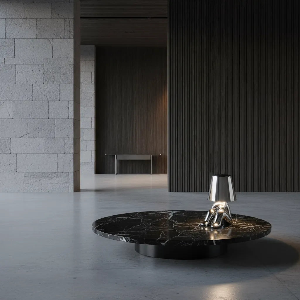 Lampe de Chevet Dorée Originale