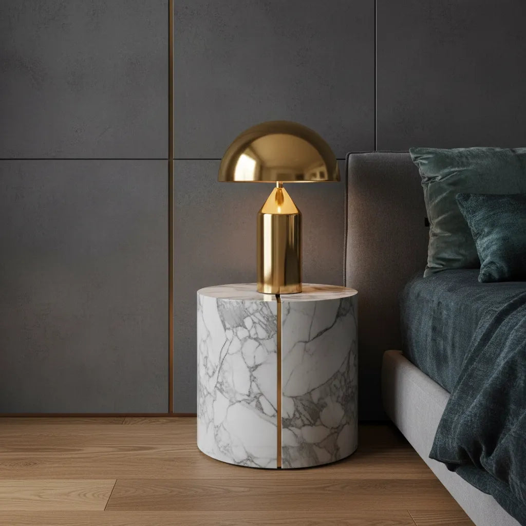 Lampe de Chevet Dorée