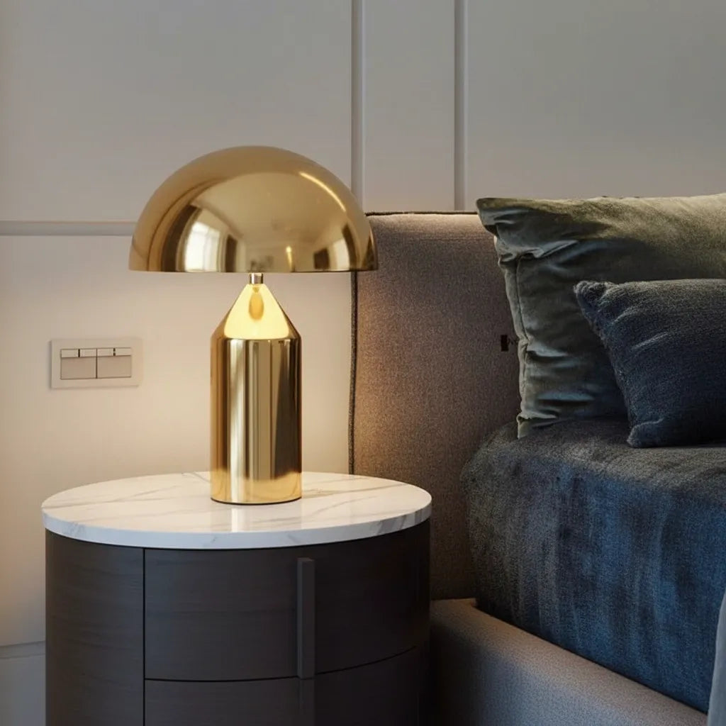 Lampe de Chevet Dorée