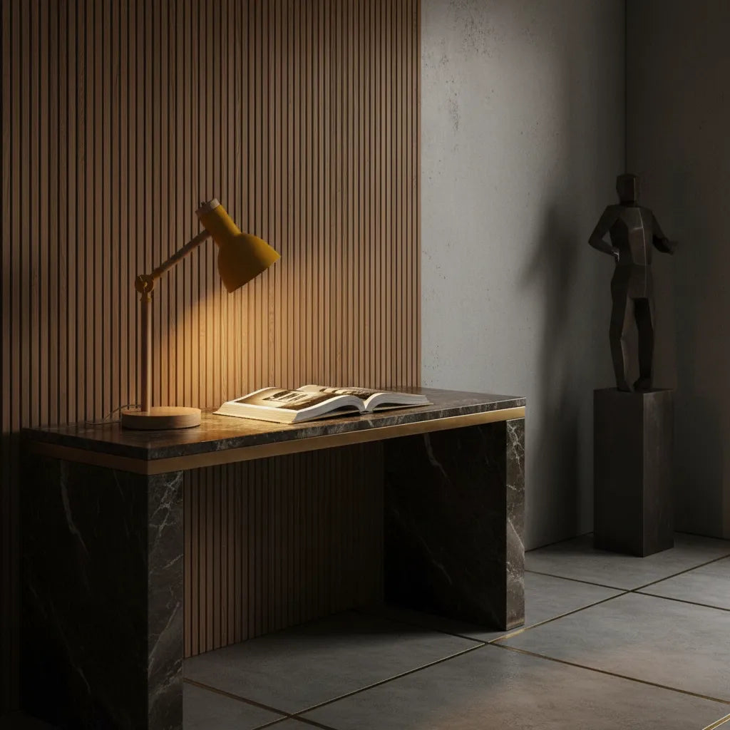 Lampe de Chevet en Bois