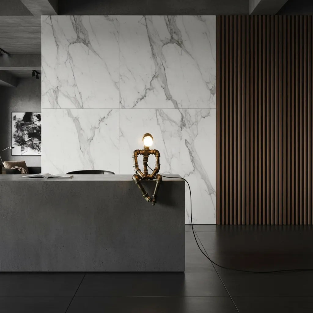 Lampe de Chevet en Fer Forgé