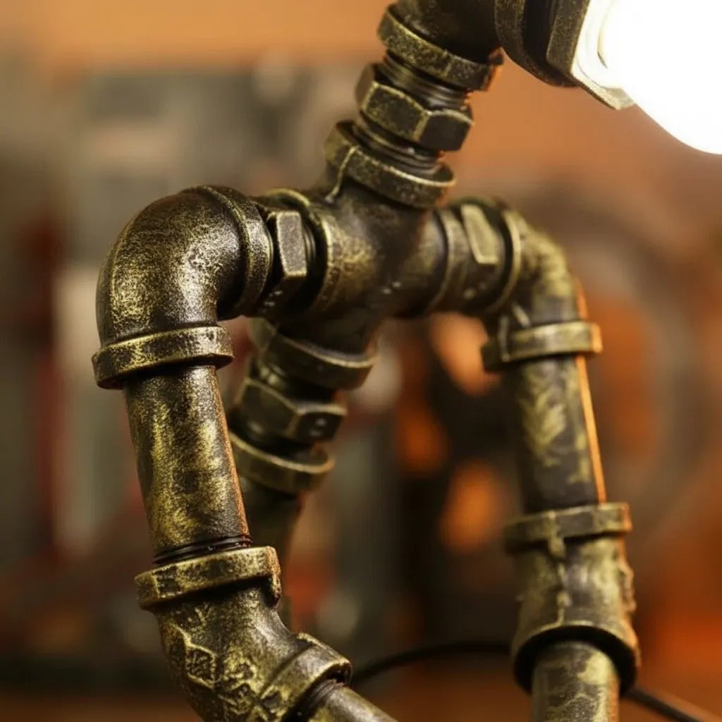 Lampe de Chevet en Fer Forgé