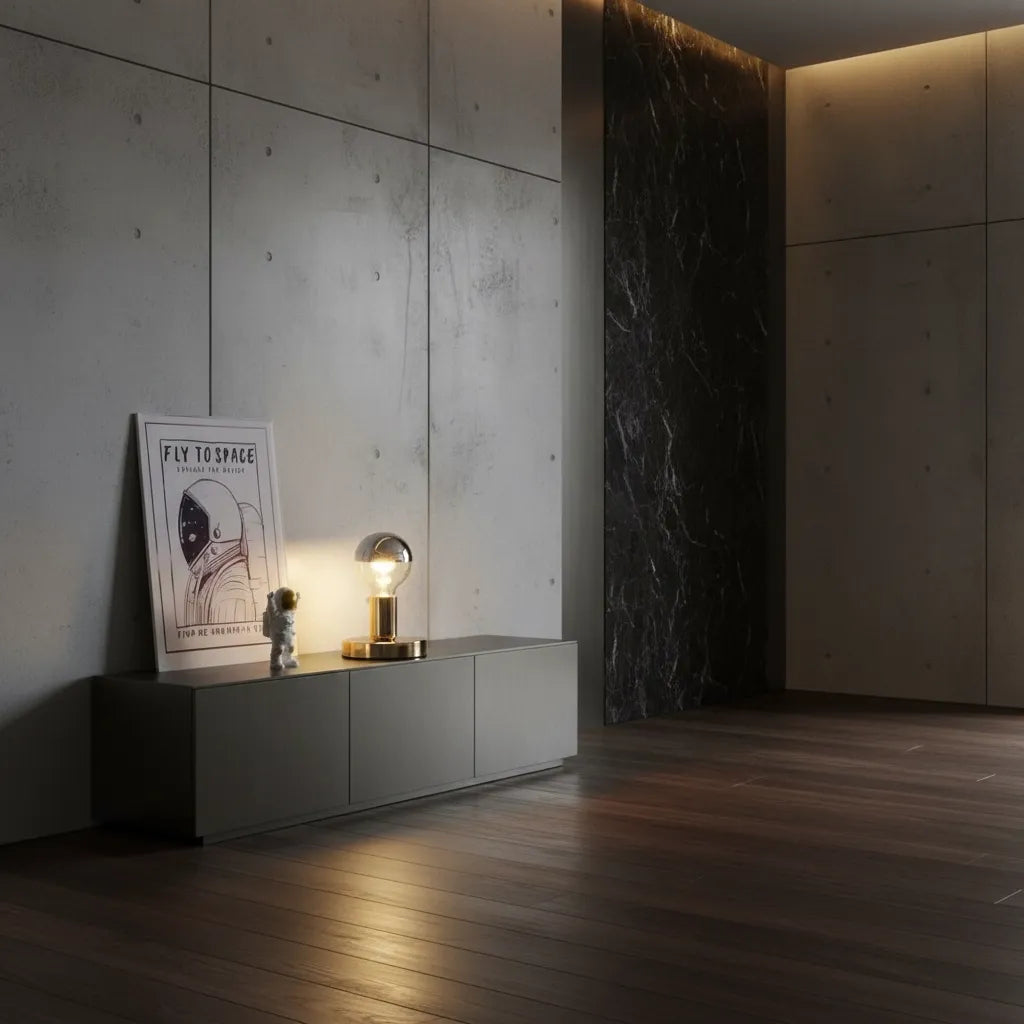 Lampe de Chevet en Métal