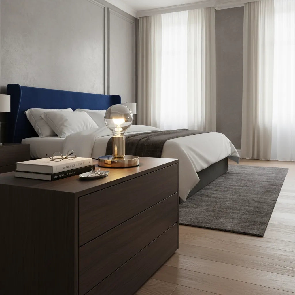 Lampe de Chevet en Métal