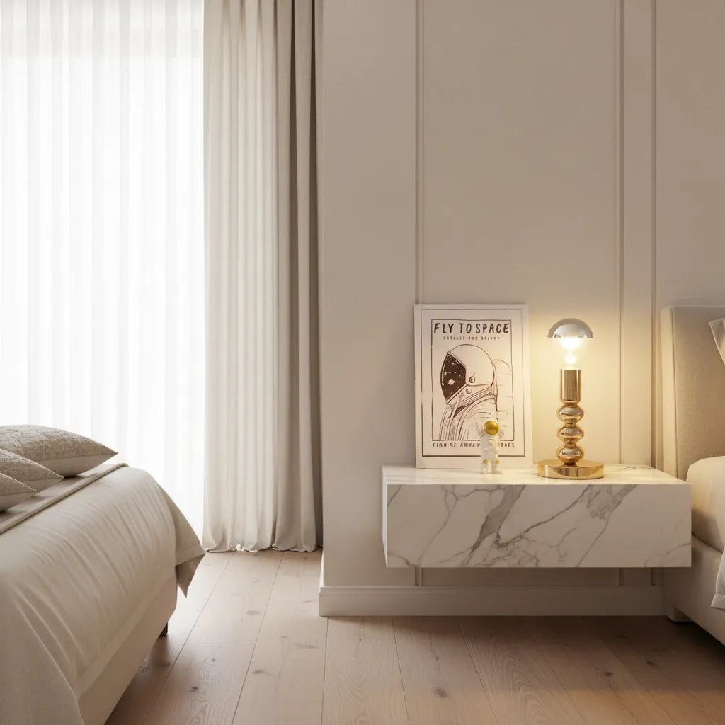 Lampe de Chevet en Métal