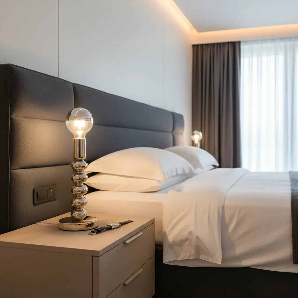 Lampe de Chevet en Métal