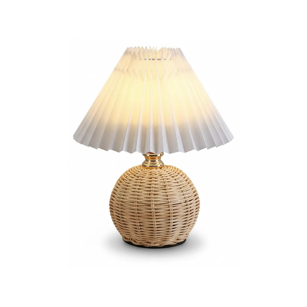 Lampe de Chevet en Osier