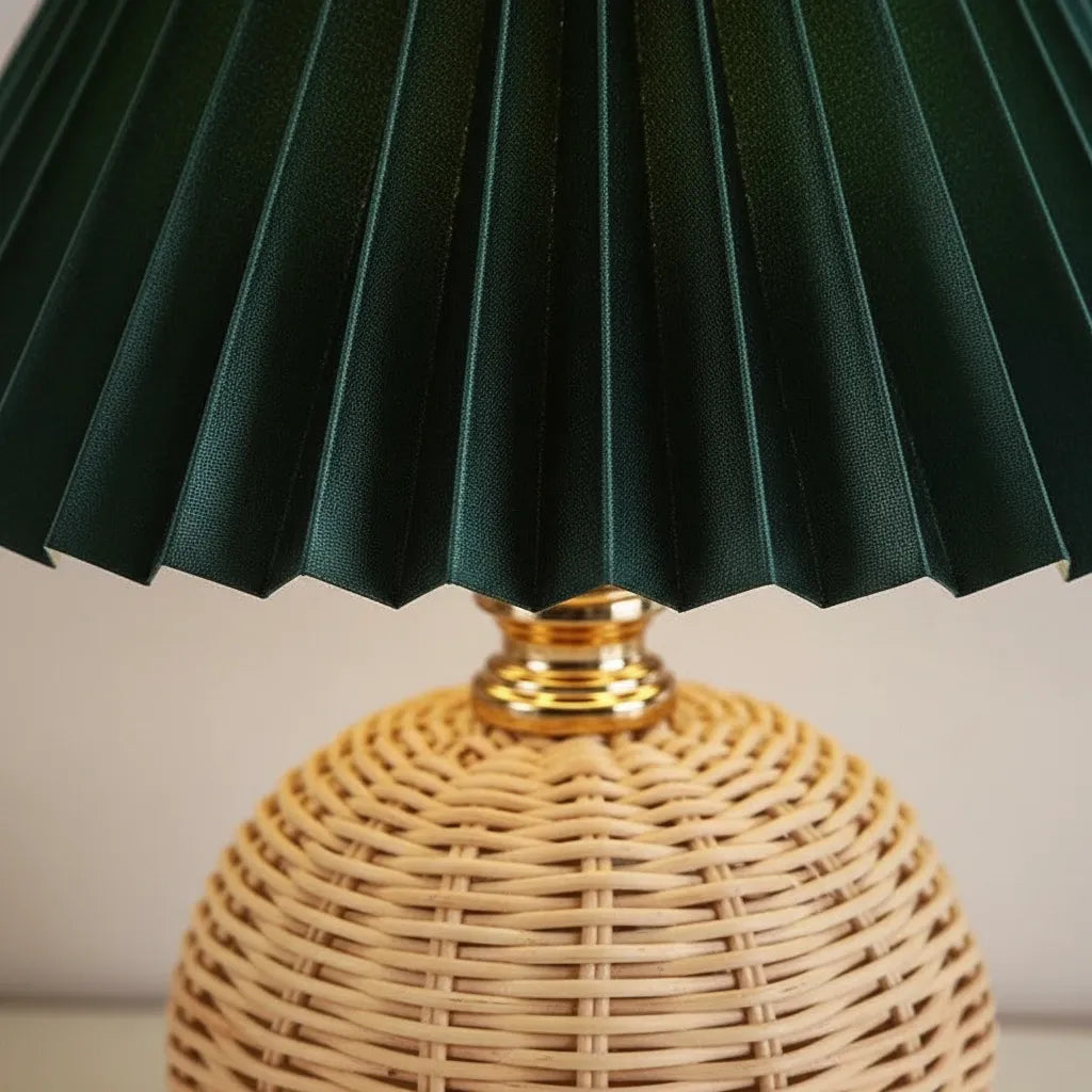 Lampe de Chevet en Osier