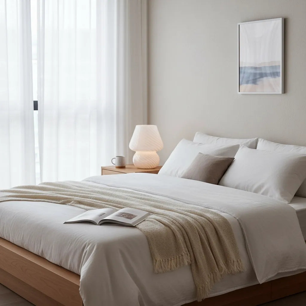 Lampe de Chevet en Verre