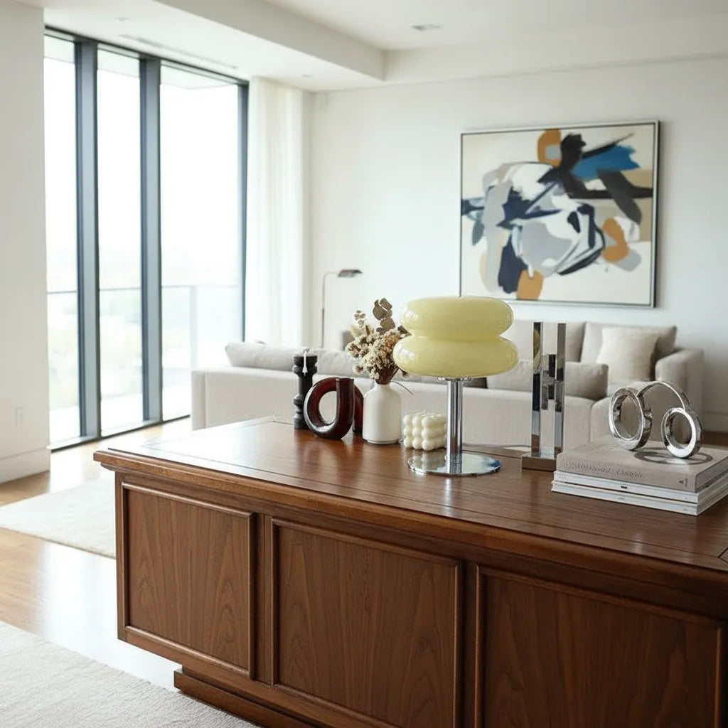 Lampe de Chevet en Verre