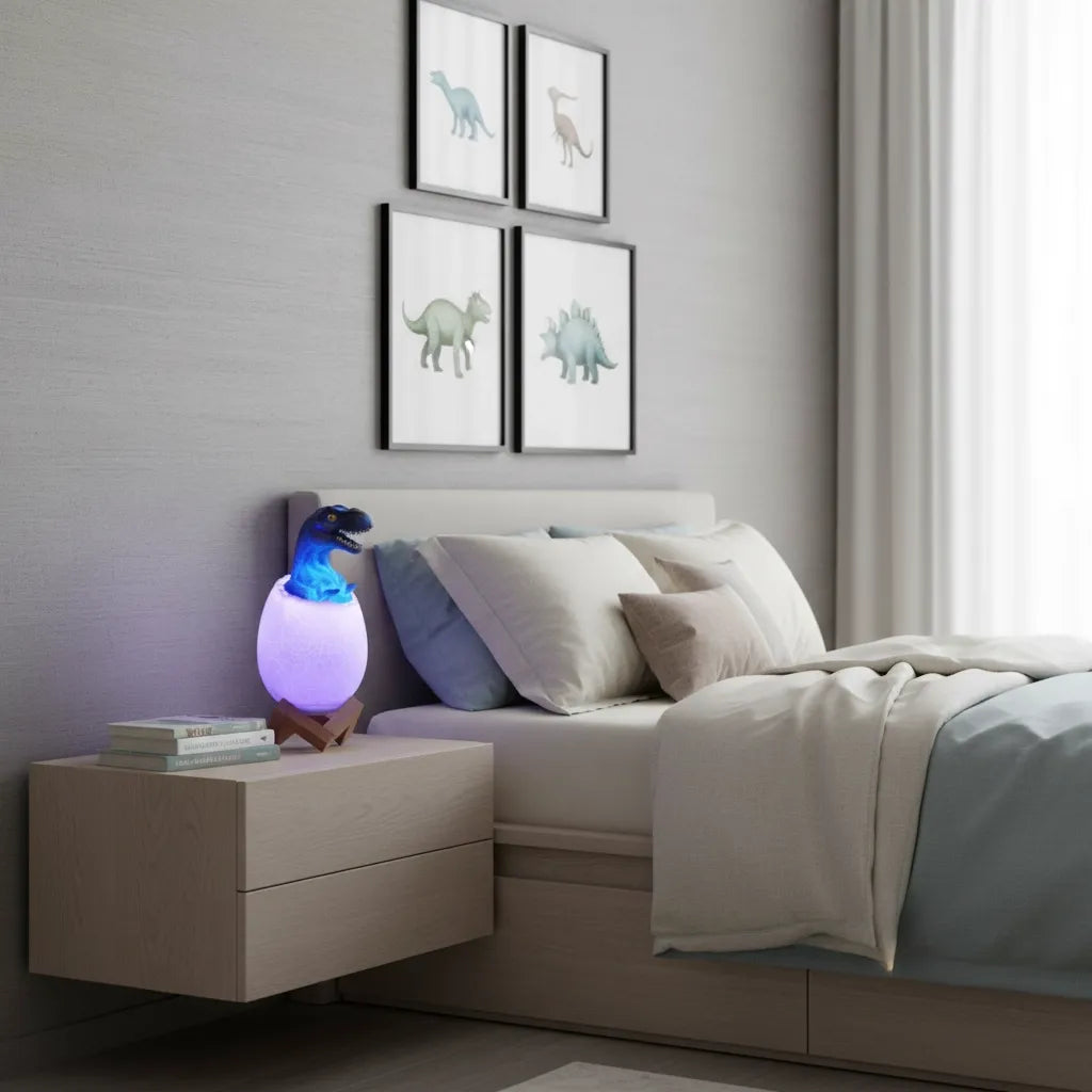 Lampe de Chevet Enfant Dinosaure
