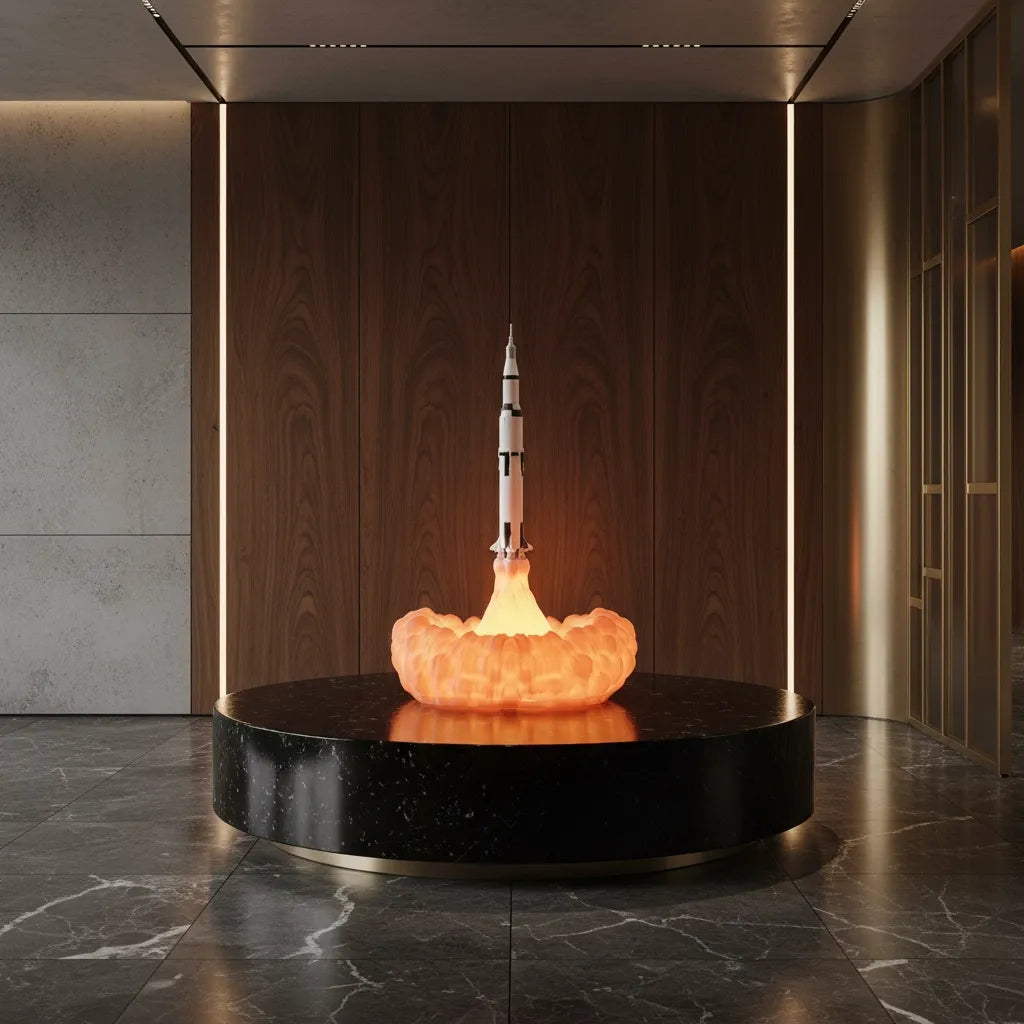 Lampe de Chevet Enfant Fusée