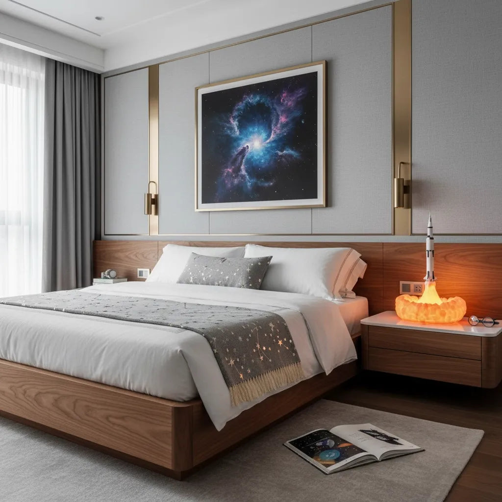 Lampe de Chevet Enfant Fusée