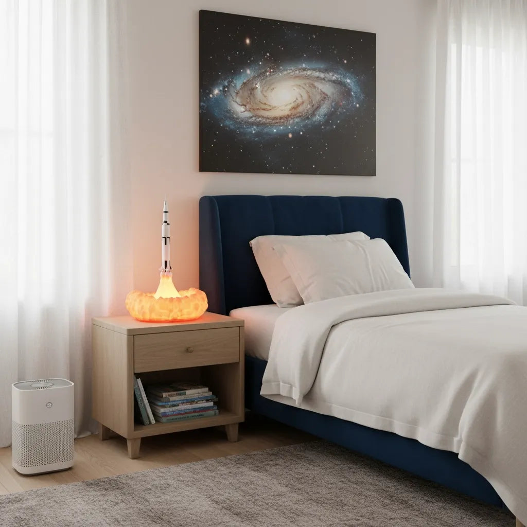 Lampe de Chevet Enfant Fusée