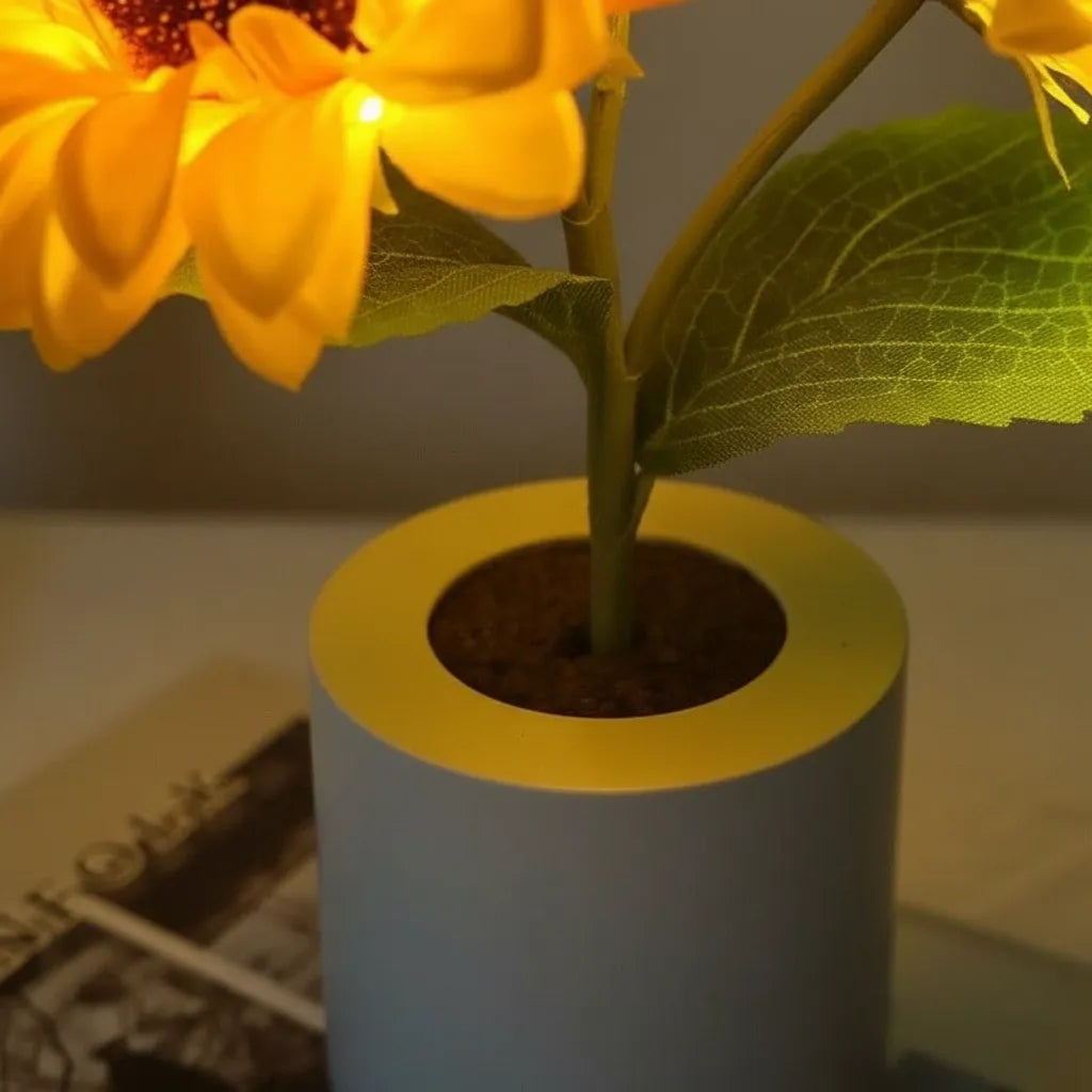 Lampe de Chevet Fleur de Tournesol