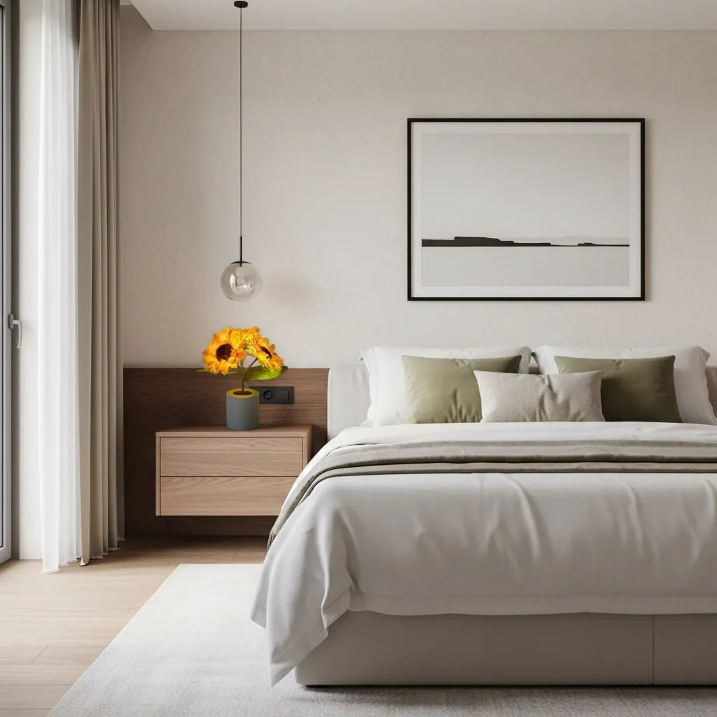 Lampe de Chevet Fleur de Tournesol