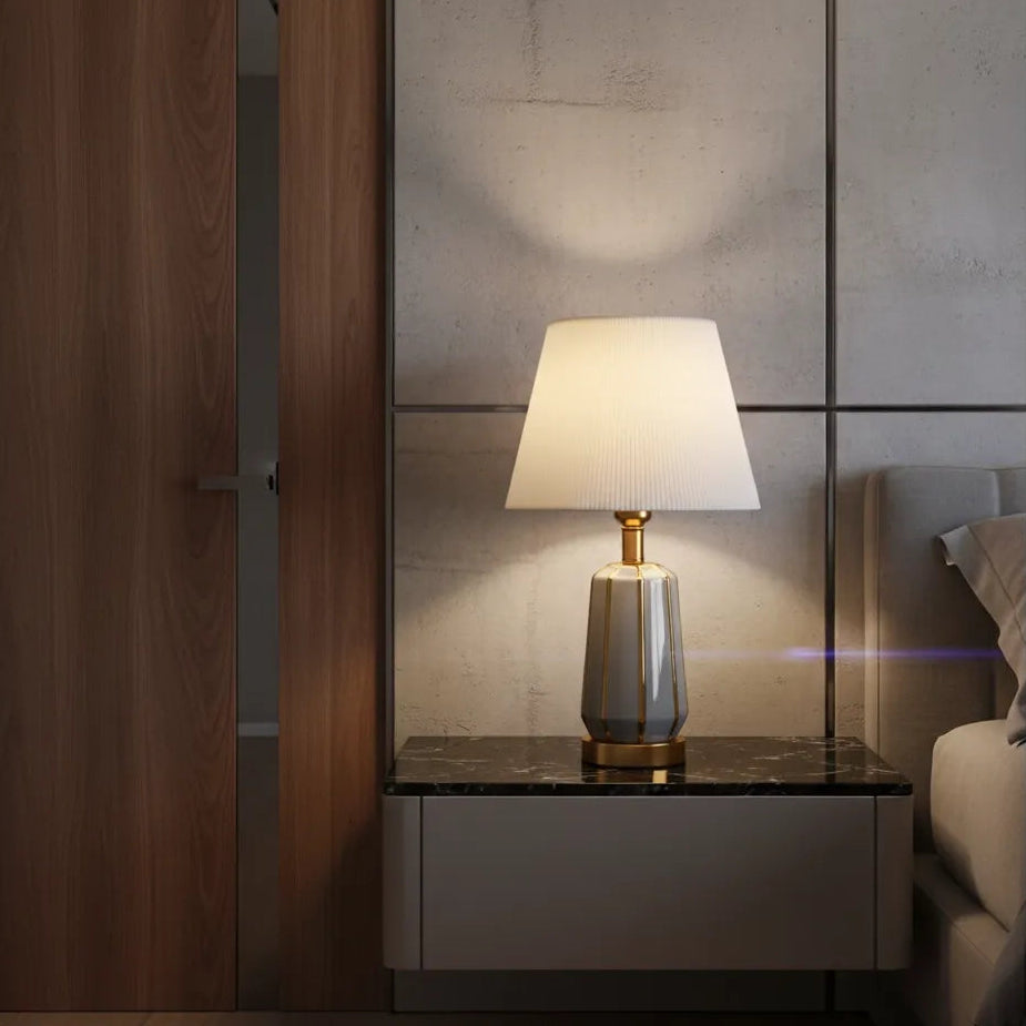 Lampe de Chevet Grise