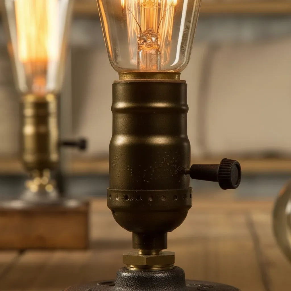 Lampe de Chevet Industriel