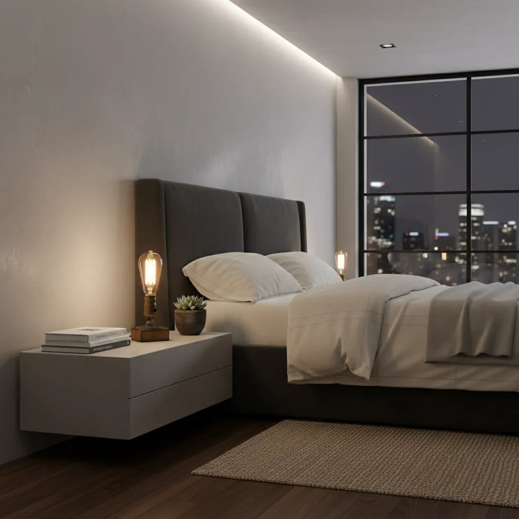 Lampe de Chevet Industriel