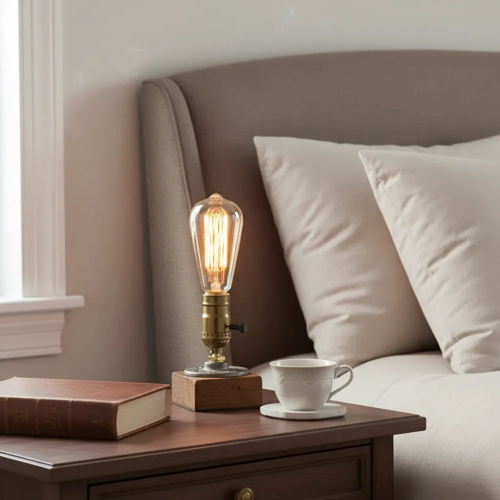 Lampe de Chevet Industriel