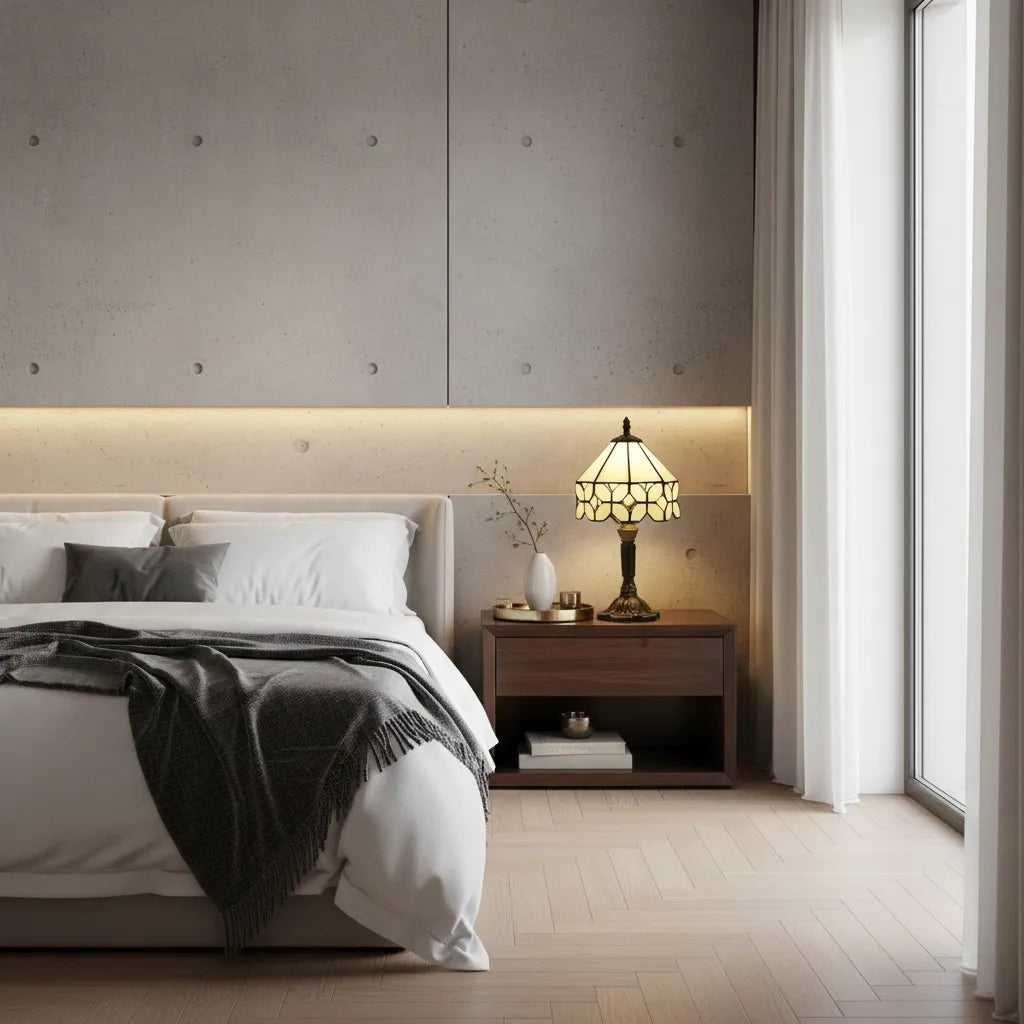 Lampe de Chevet Industrielle Tiffany